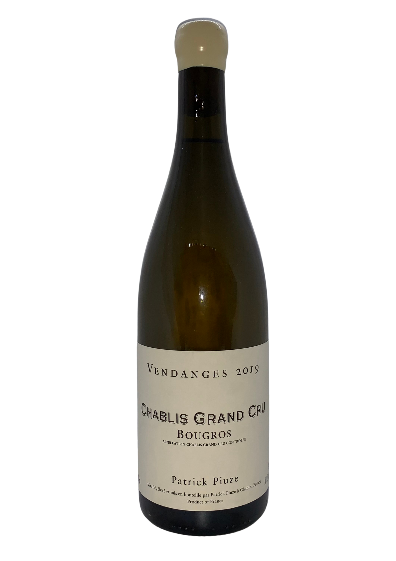 2019 Patrick Piuze Bougros Grand Cru Pearl Chablis and Oyster Bar